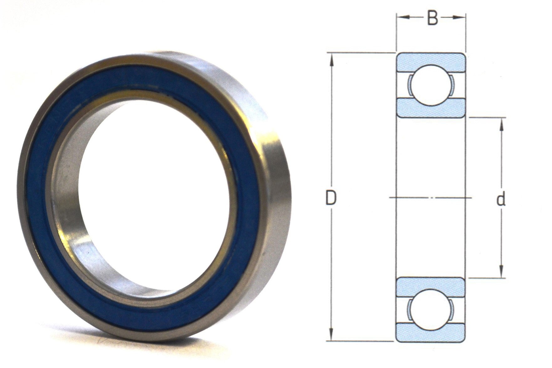16100-2RS WHEEL BRG (10X28X8)